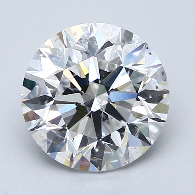 2.5 Carat Round Cut Natural Diamond