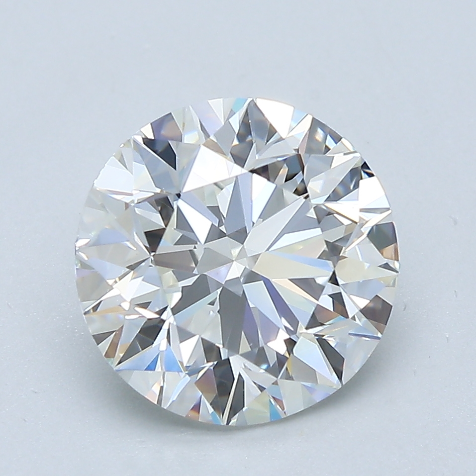 3.01 Carat Round Cut Natural Diamond