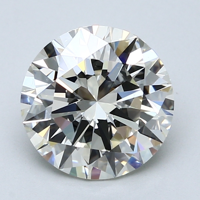 3 Carat Round Cut Natural Diamond