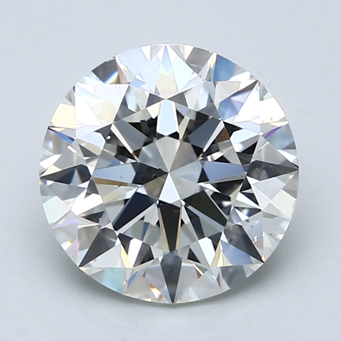 3.01 Carat Round Cut Natural Diamond