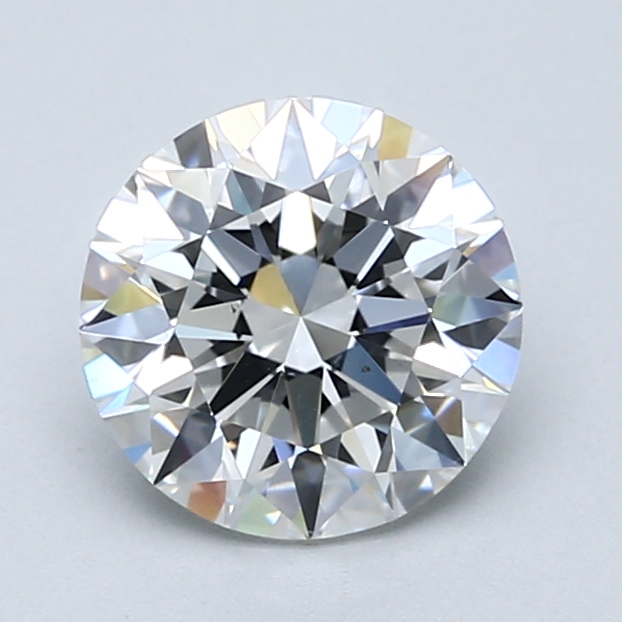 1.7 Carat Round Cut Natural Diamond