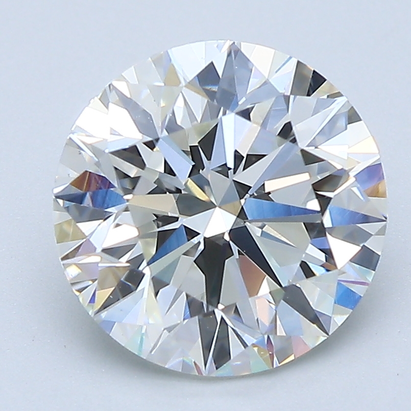 3.05 Carat Round Cut Natural Diamond