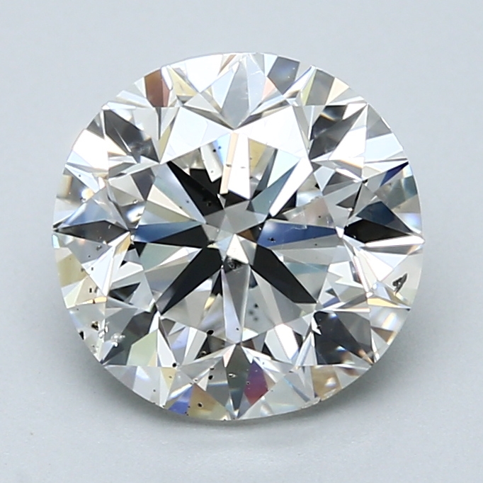 3 Carat Round Cut Natural Diamond