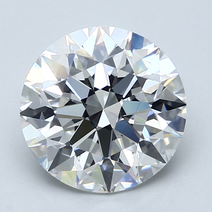 3 Carat Round Cut Natural Diamond