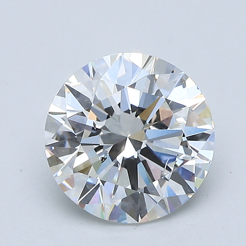 2.01 Carat Round Cut Natural Diamond