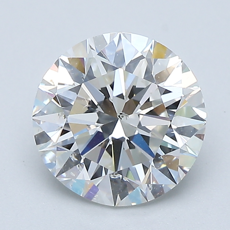 2.01 Carat Round Cut Natural Diamond