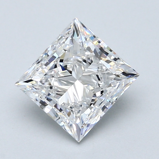 1.7 Carat Princess Cut Natural Diamond