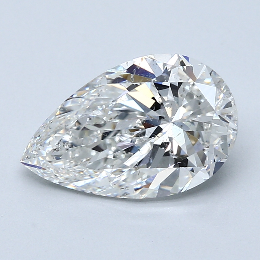 3.01 Carat Pear Cut Natural Diamond