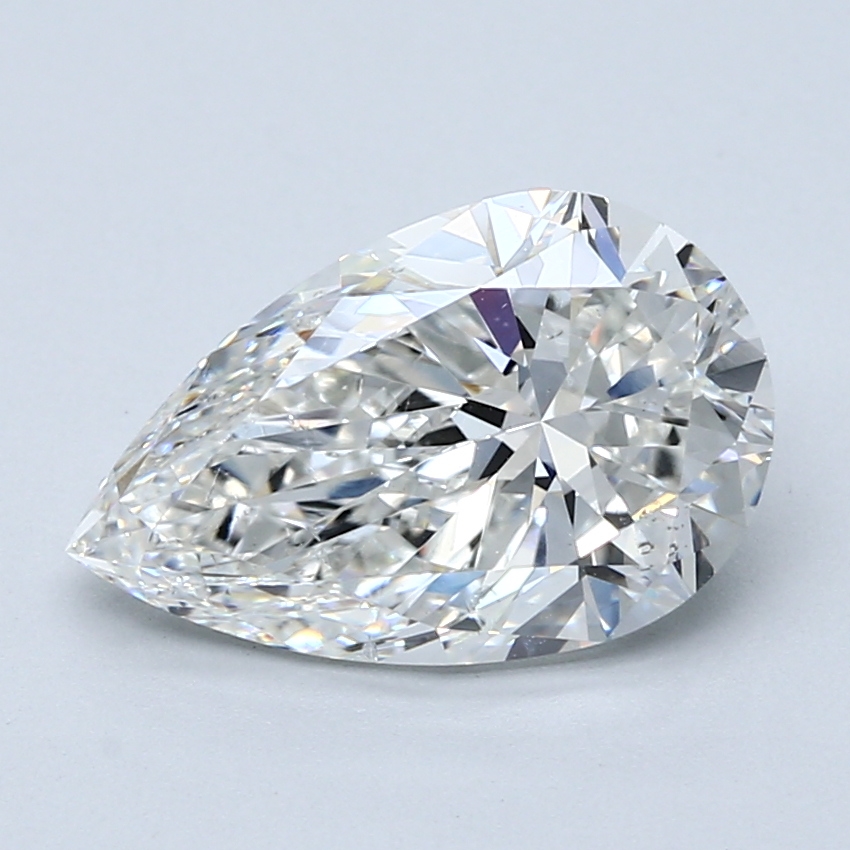 3.01 Carat Pear Cut Natural Diamond