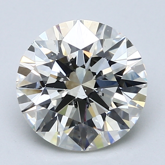 2.5 Carat Round Cut Natural Diamond