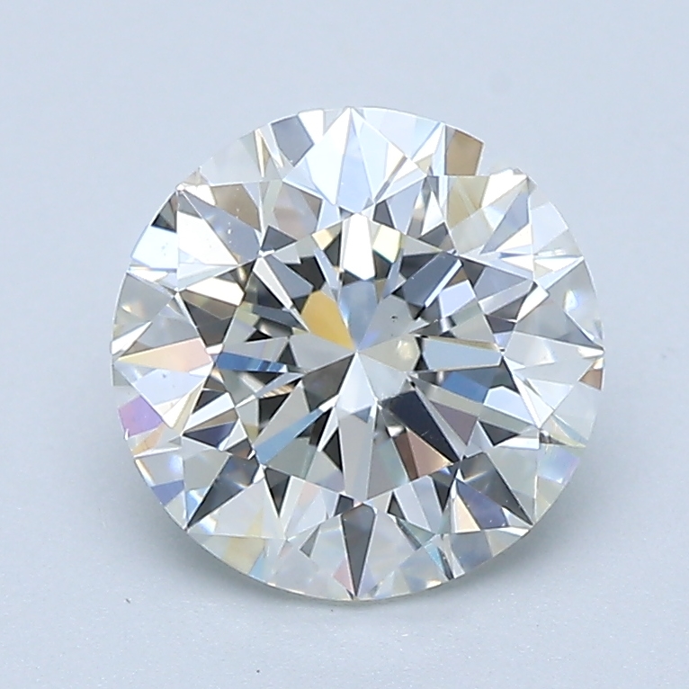 1.71 Carat Round Cut Natural Diamond