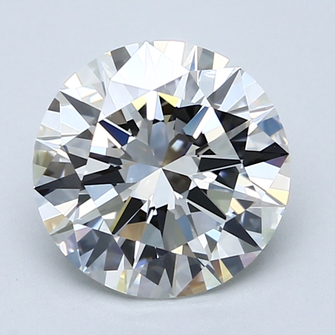 2.54 Carat Round Cut Natural Diamond