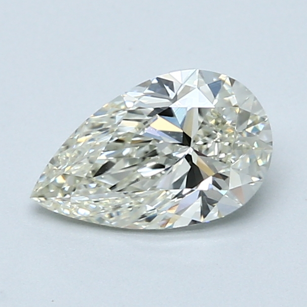 1 Carat Pear Cut Natural Diamond