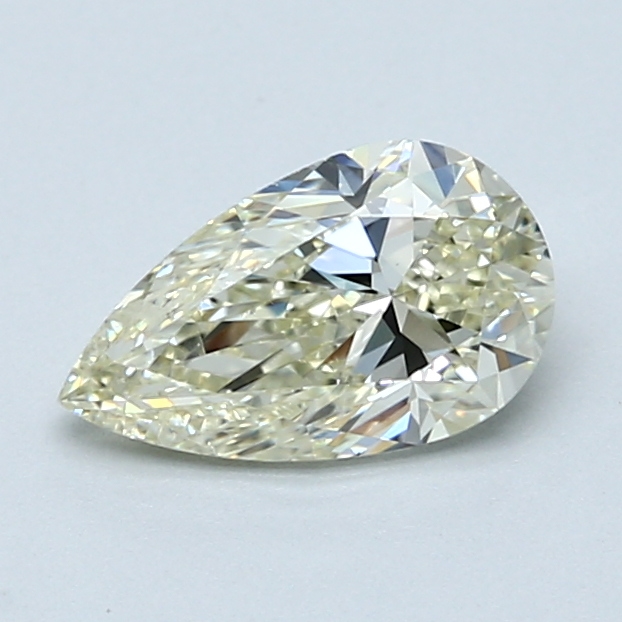 1.01 Carat Pear Cut Natural Diamond
