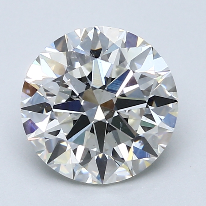 2.5 Carat Round Cut Natural Diamond
