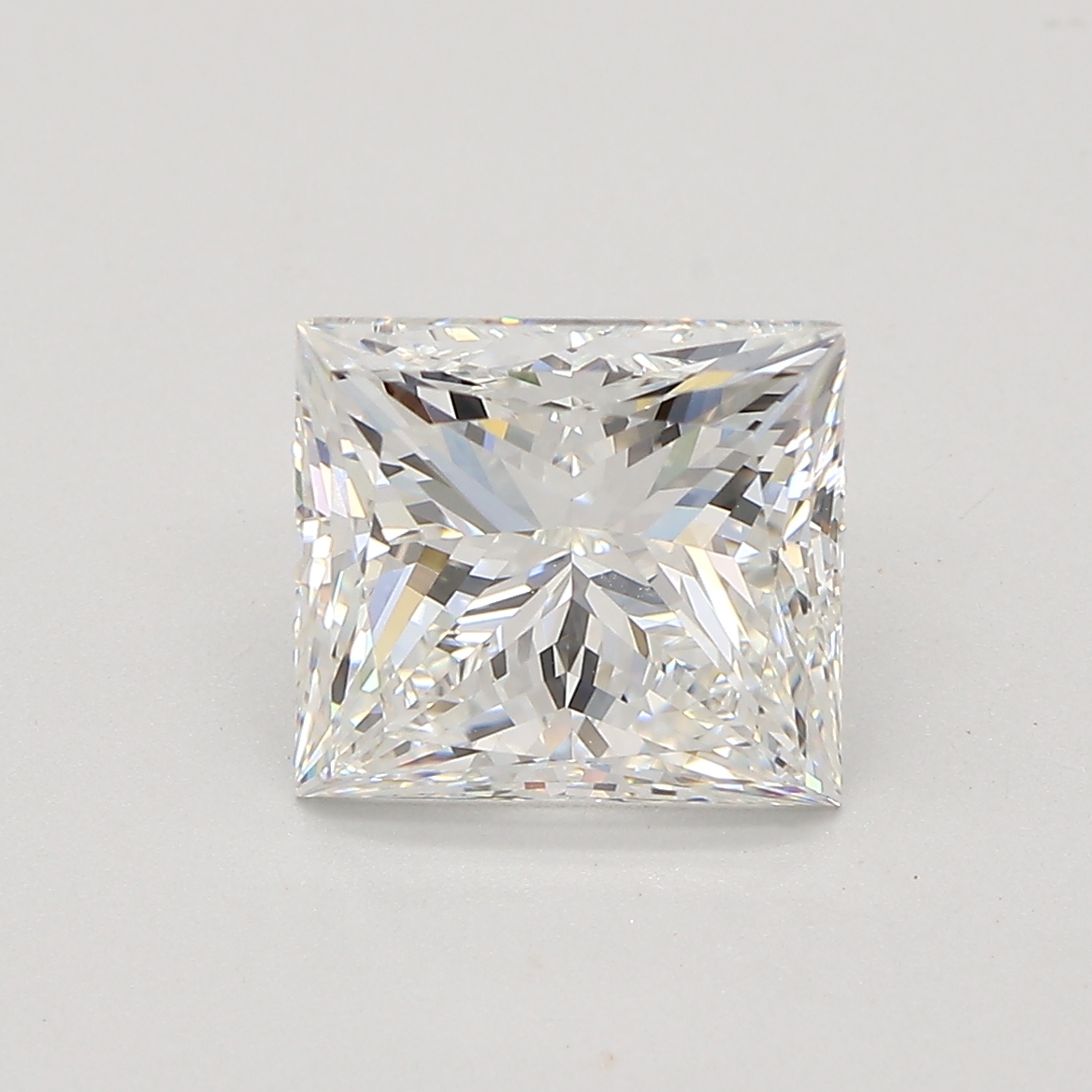 3.14 Carat Princess Cut Natural Diamond