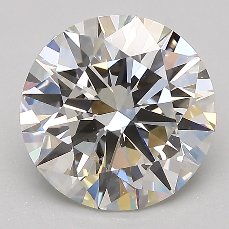 2.52 Carat Round Cut Natural Diamond