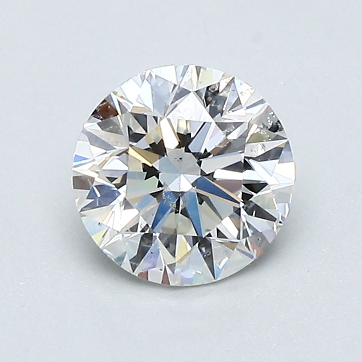 0.9 Carat Round Cut Natural Diamond