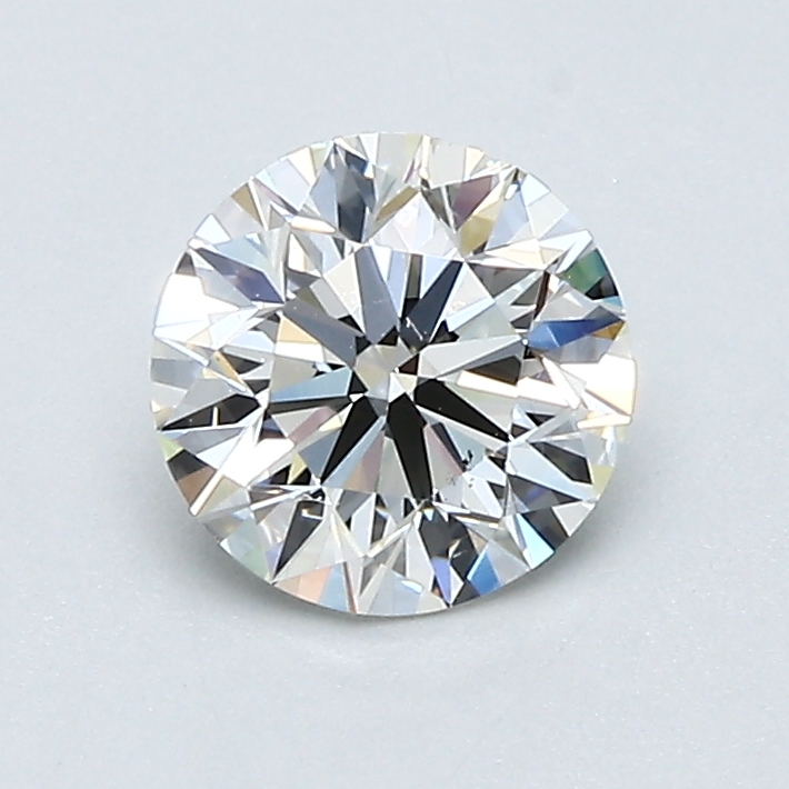 0.9 Carat Round Cut Natural Diamond