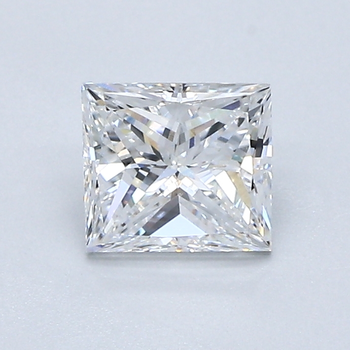 0.81 Carat Princess Cut Natural Diamond