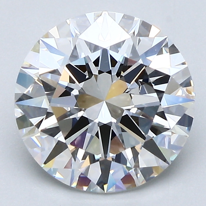 2.4 Carat Round Cut Natural Diamond