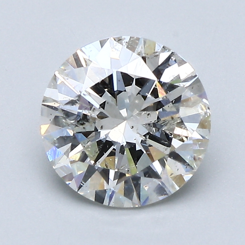 1.96 Carat Round Cut Natural Diamond