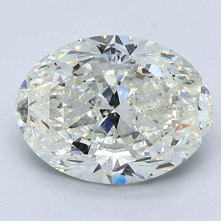 2 Carat Oval Cut Natural Diamond