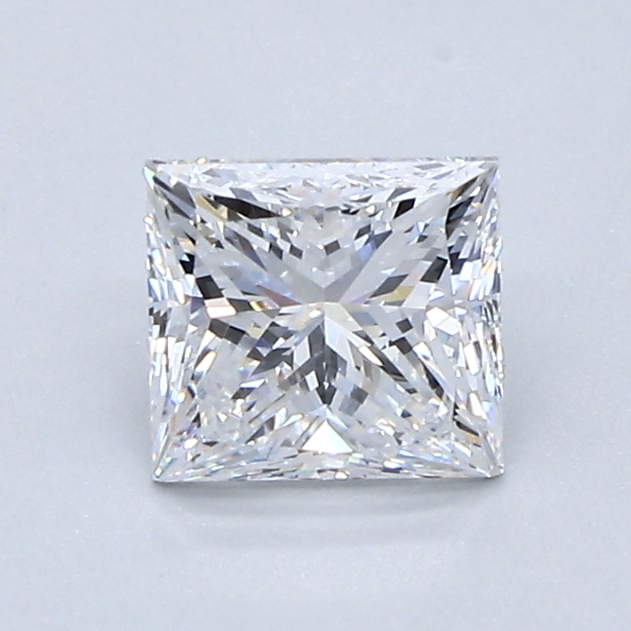 1 Carat Princess Cut Natural Diamond