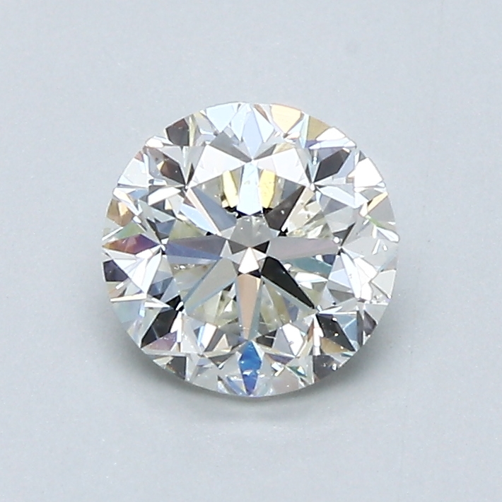 0.9 Carat Round Cut Natural Diamond