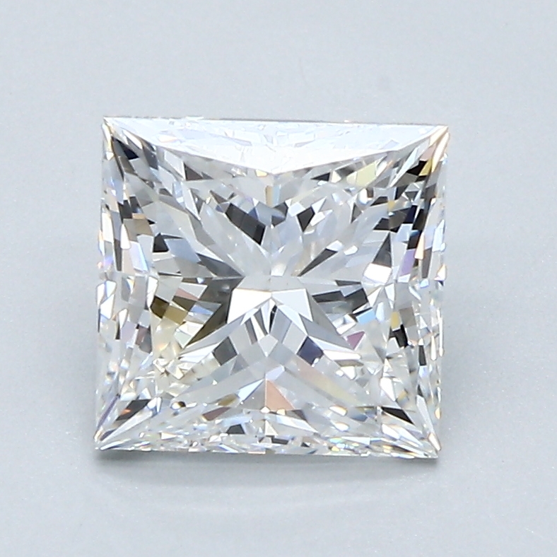 1.91 Carat Princess Cut Natural Diamond