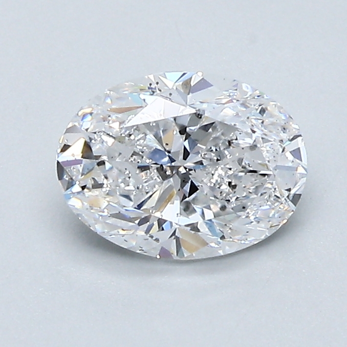 1 Carat Oval Cut Natural Diamond