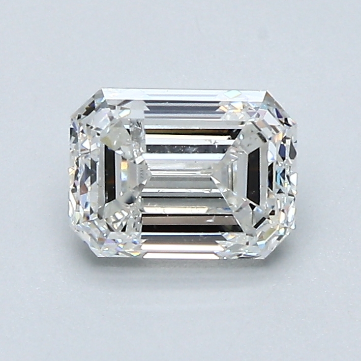 1 Carat Emerald Cut Natural Diamond