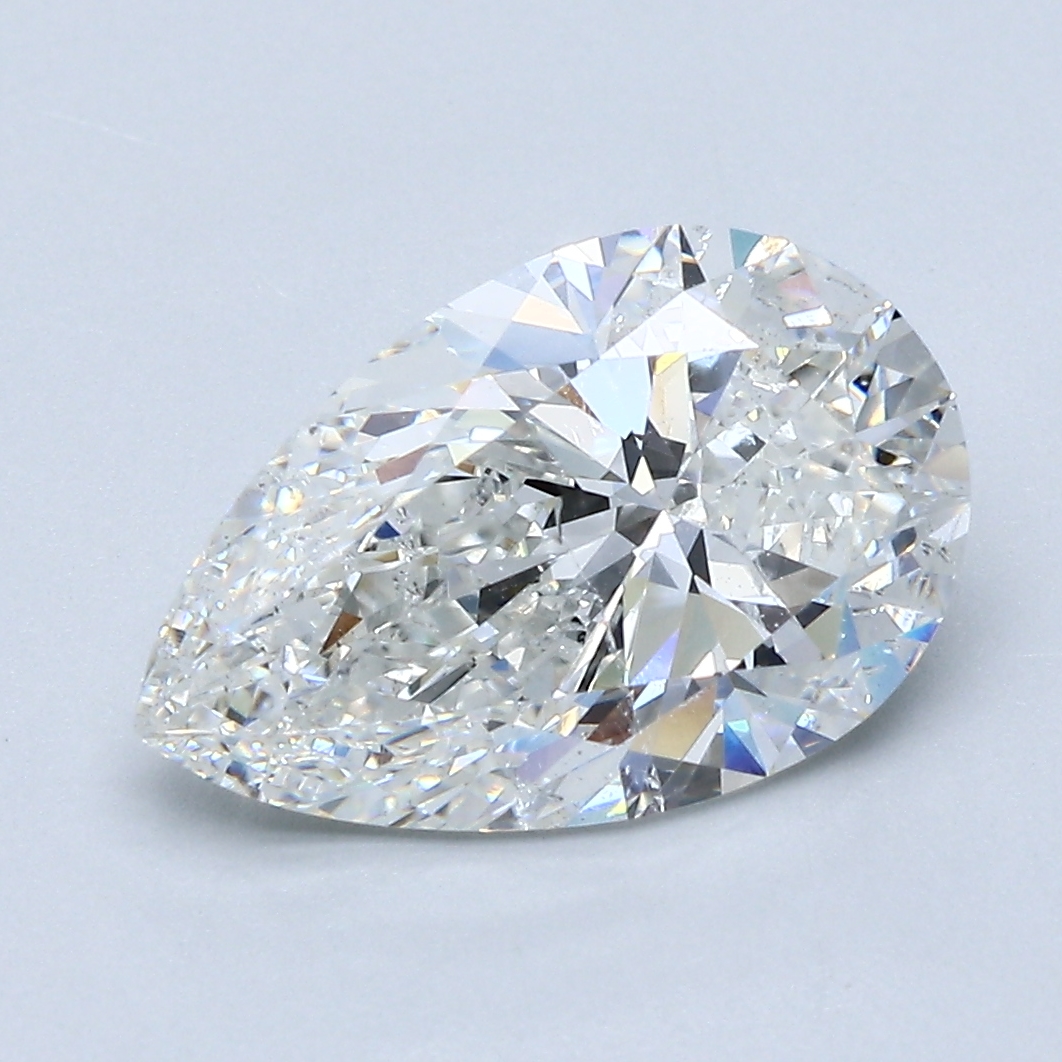 3 Carat Pear Cut Natural Diamond