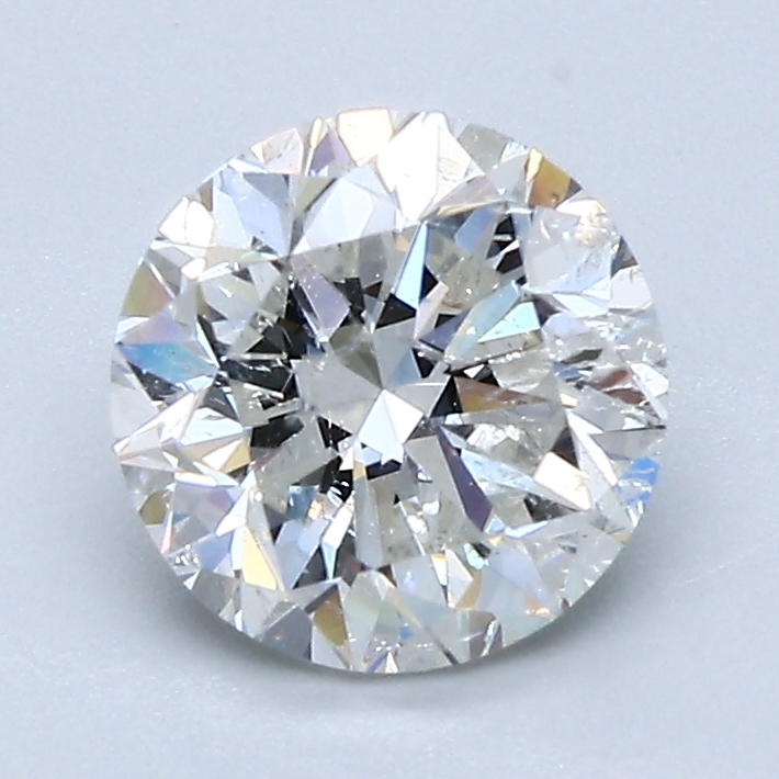 1.58 Carat Round Cut Natural Diamond