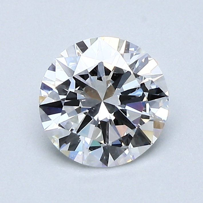 0.9 Carat Round Cut Natural Diamond