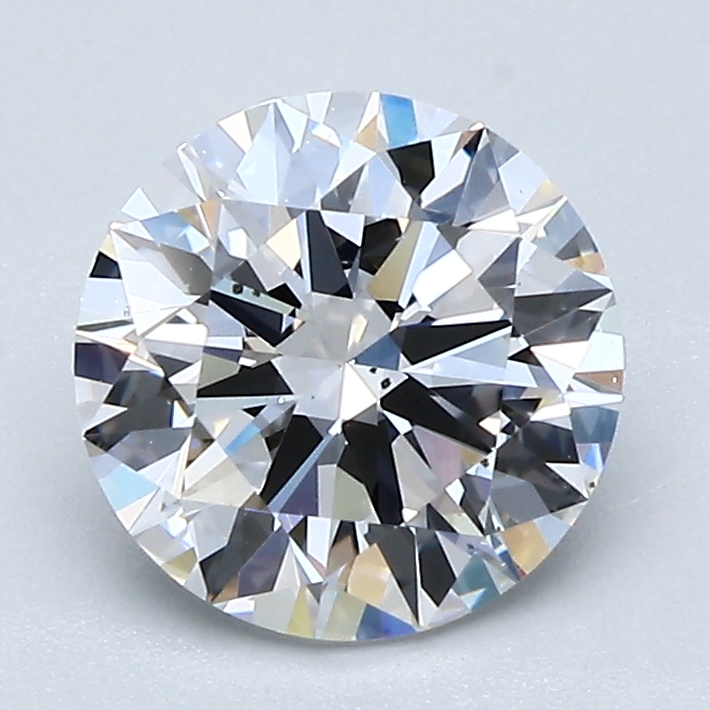 1.71 Carat Round Cut Natural Diamond