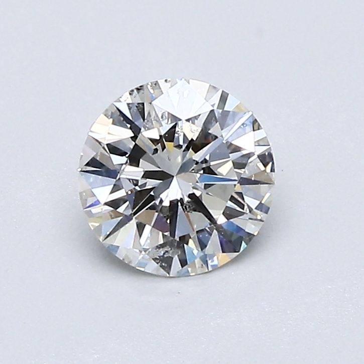 0.59 Carat Round Cut Natural Diamond