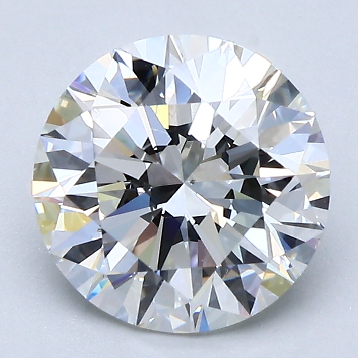 2.2 Carat Round Cut Natural Diamond