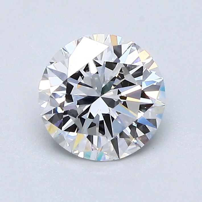 0.9 Carat Round Cut Natural Diamond