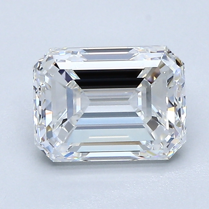 1.5 Carat Emerald Cut Natural Diamond