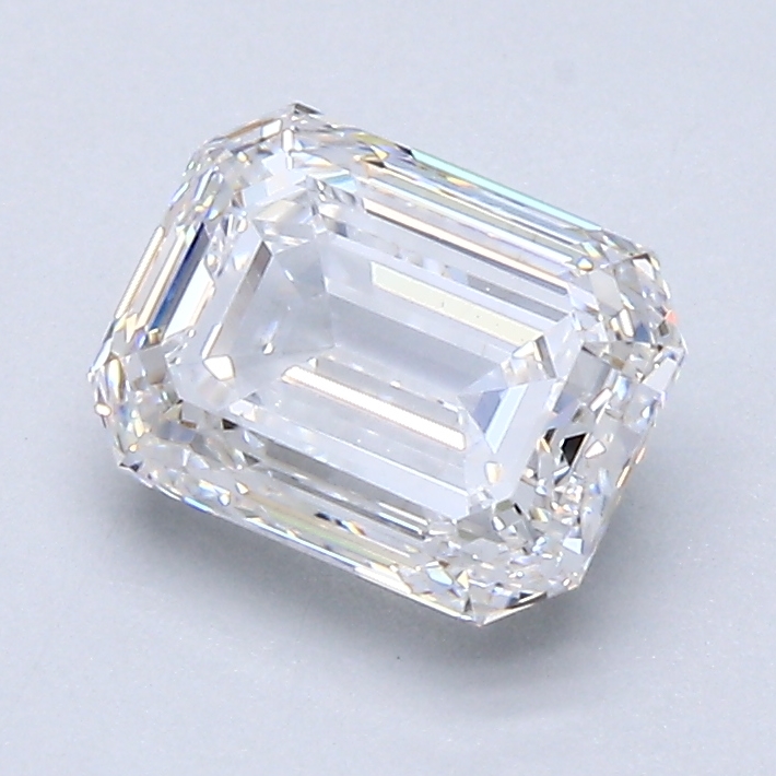 1.5 Carat Emerald Cut Natural Diamond