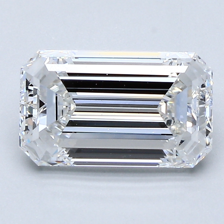 2.01 Carat Emerald Cut Natural Diamond