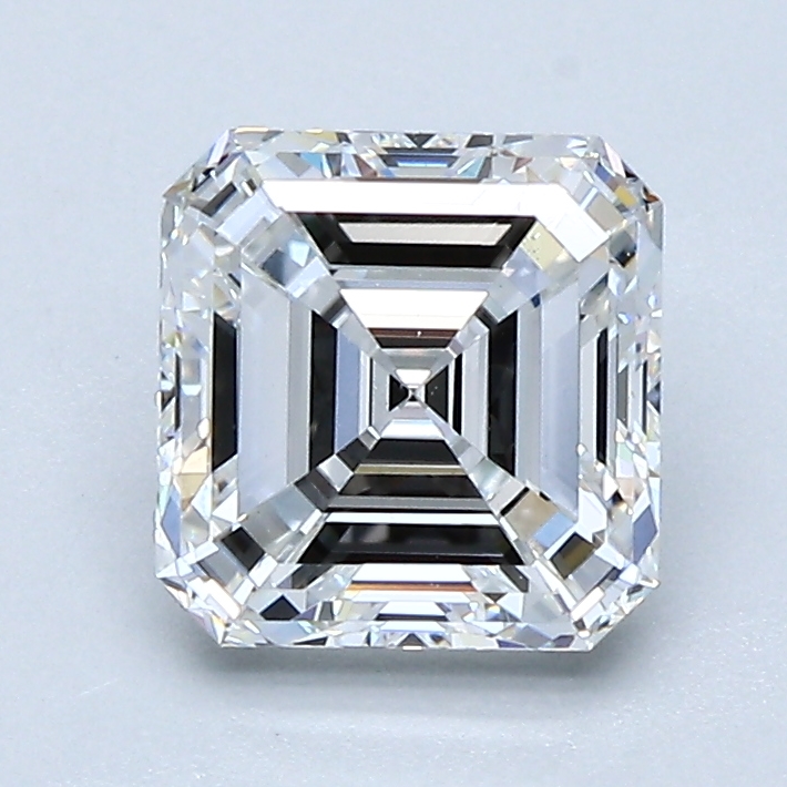 1.5 Carat Asscher Cut Natural Diamond