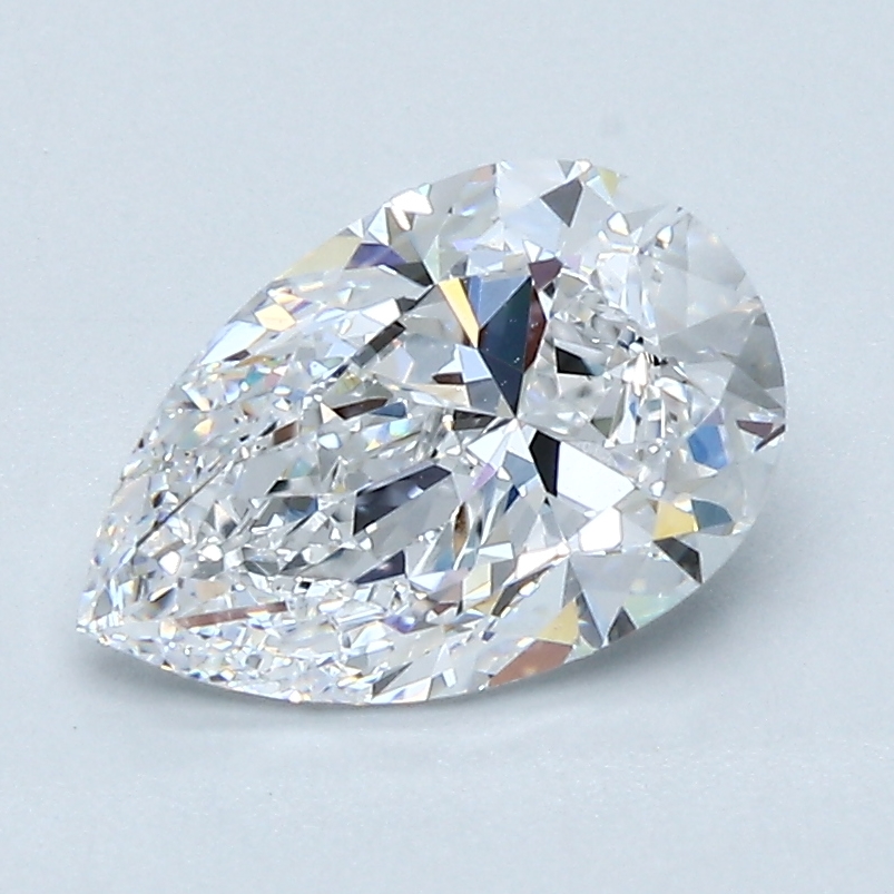 1.5 Carat Pear Cut Natural Diamond