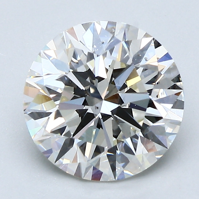 2.51 Carat Round Cut Natural Diamond