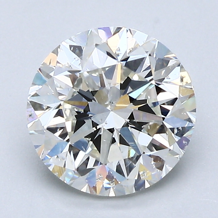 2 Carat Round Cut Natural Diamond