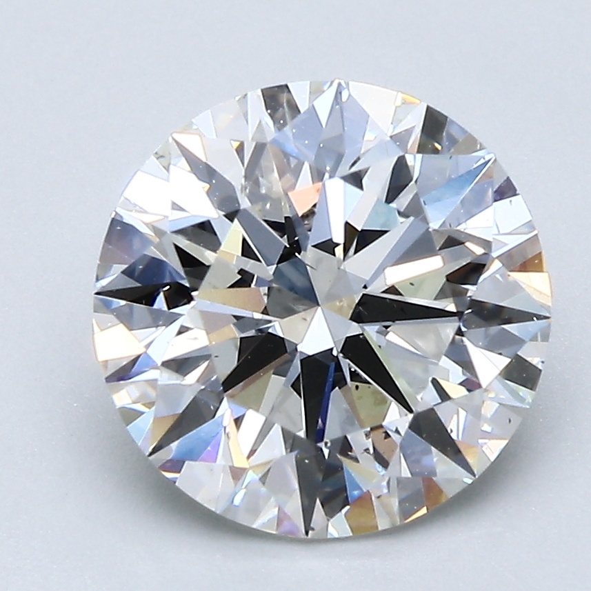 3.06 Carat Round Cut Natural Diamond