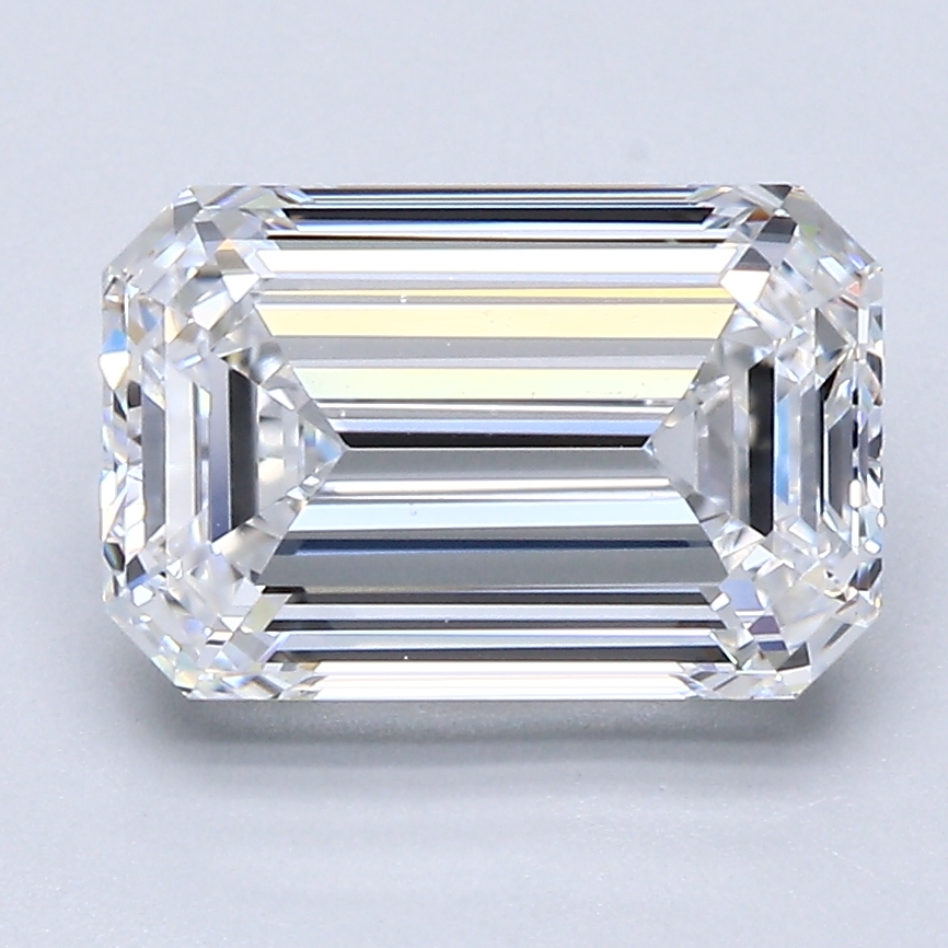 3.01 Carat Emerald Cut Natural Diamond