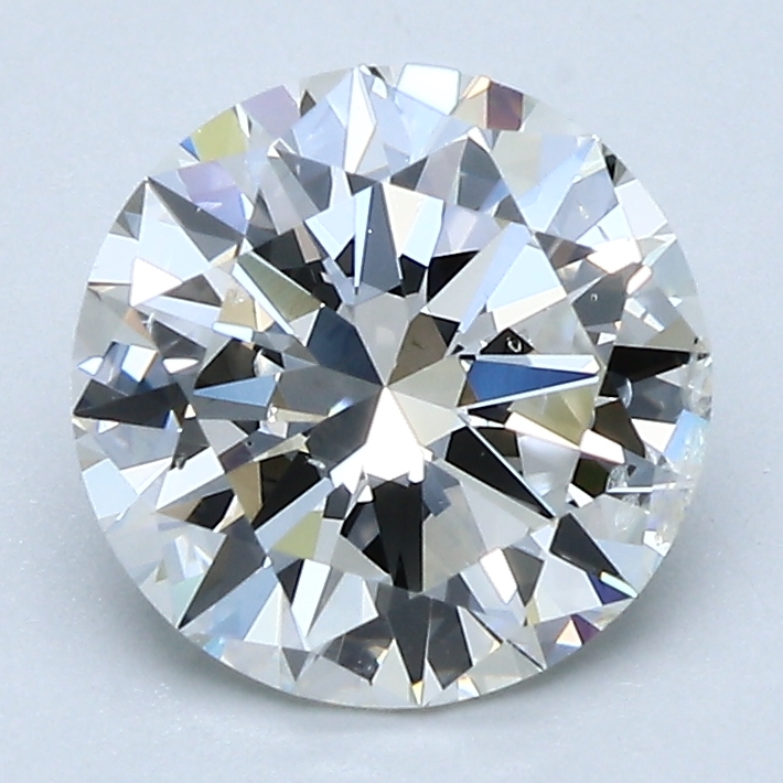 1.96 Carat Round Cut Natural Diamond