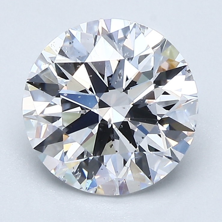 2.09 Carat Round Cut Natural Diamond